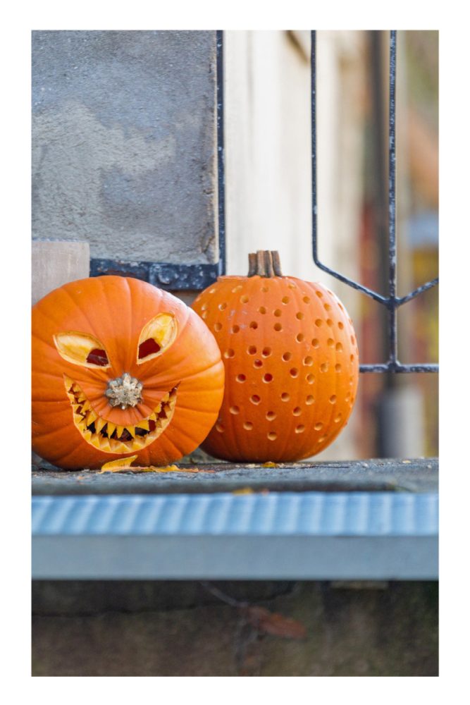 halloween balcony
