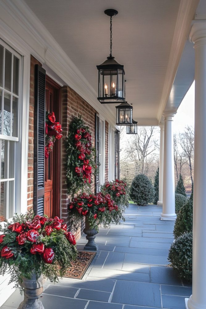 valentines porch decor (4)