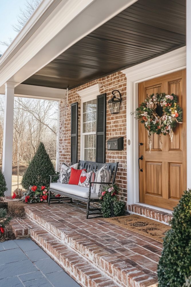 valentines porch decor (7)