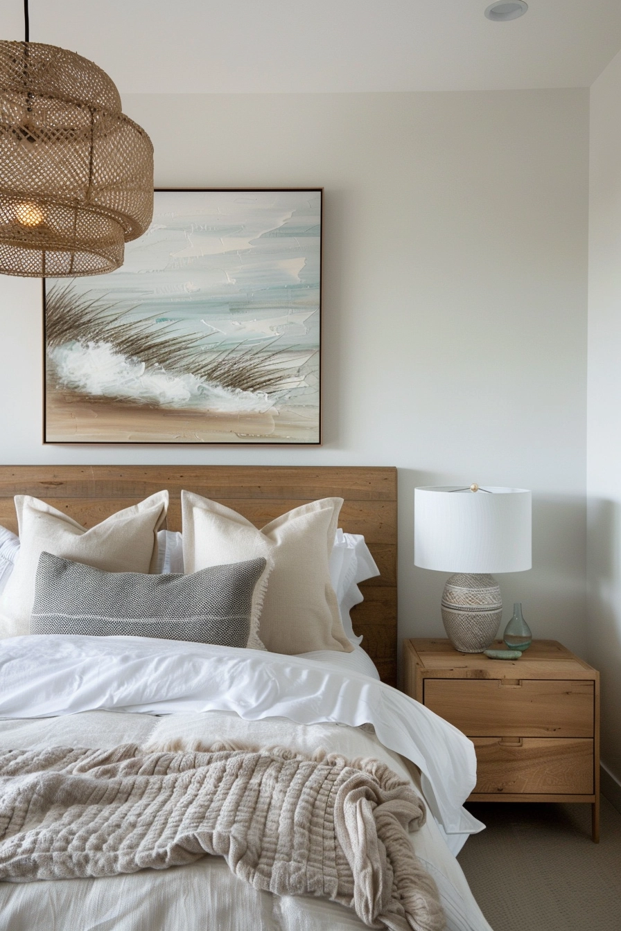 bedroom refresh new wall art