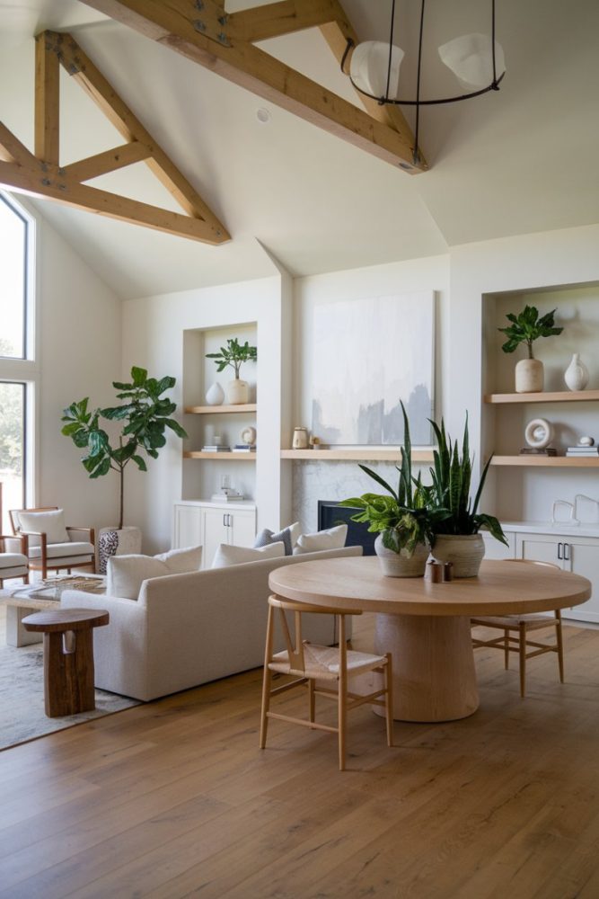 organic modern living room ideas (17)