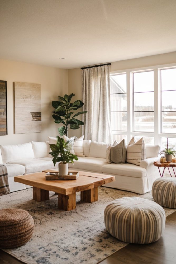 organic modern living room ideas (19)