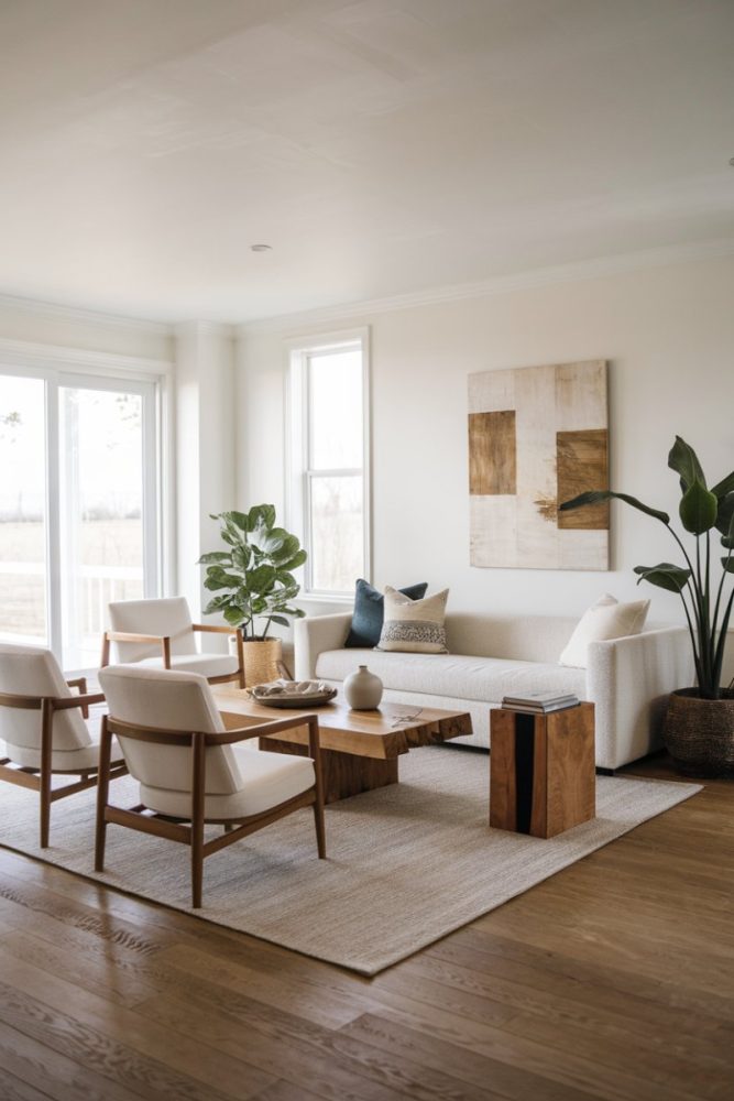 organic modern living room ideas (2)