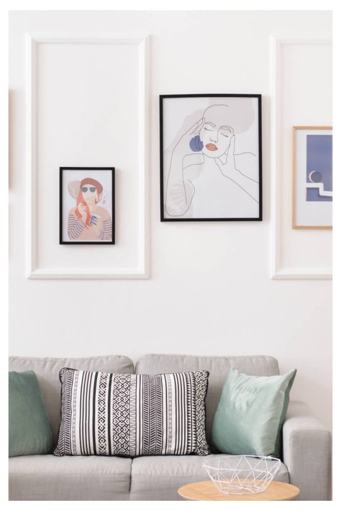 Command Hooks for Hanging Art and Organizers renter friendly upgrades