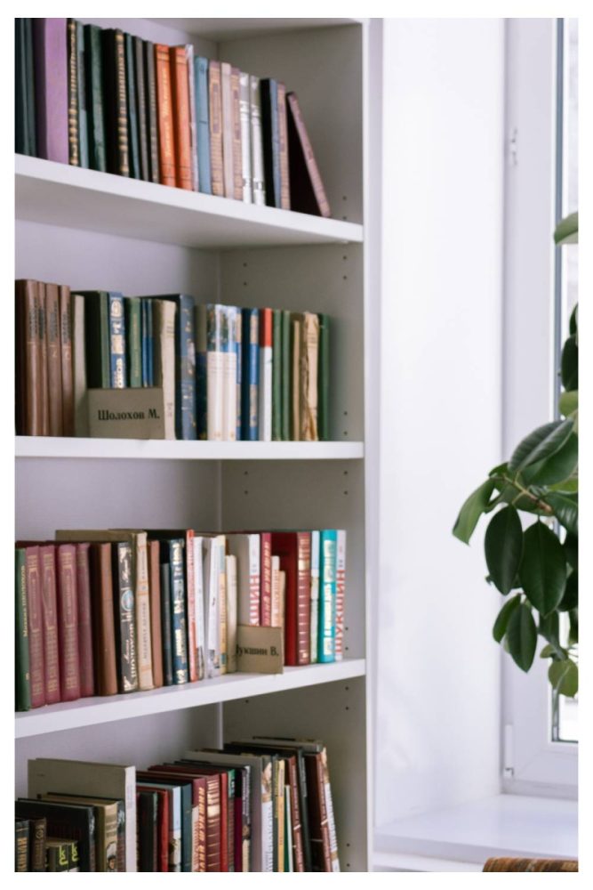 Freestanding Bookshelves or Storage Units renter friendly upgrades