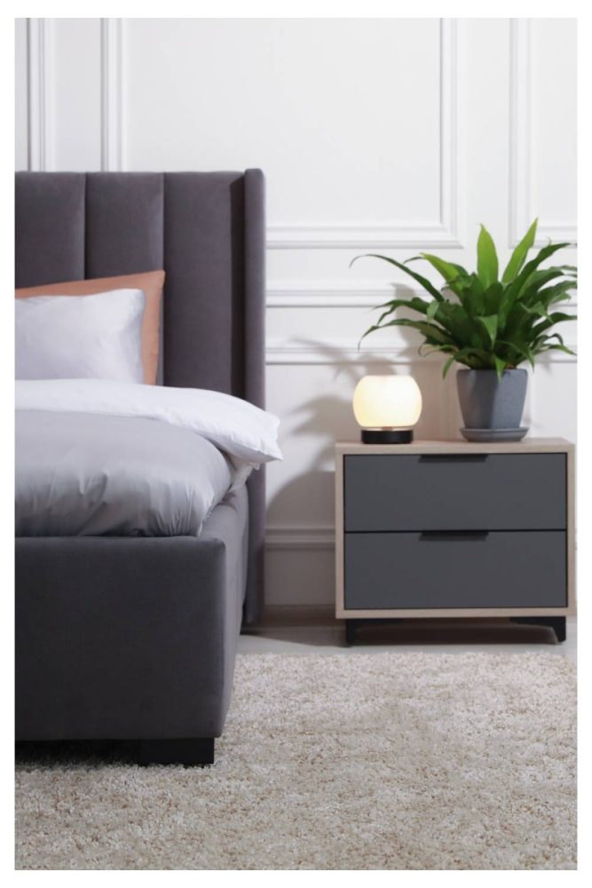 Multi drawer nightstands Clever Small Bedroom Organization Ideas