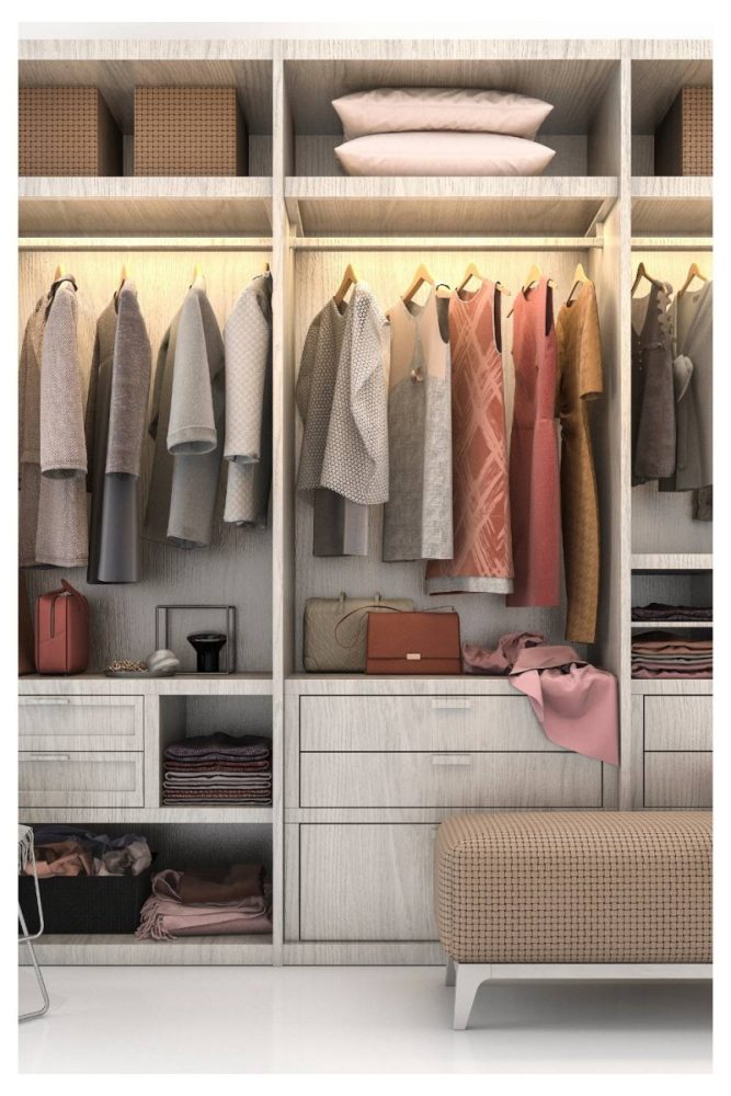 closet organization kit Clever Small Bedroom Organization Ideas