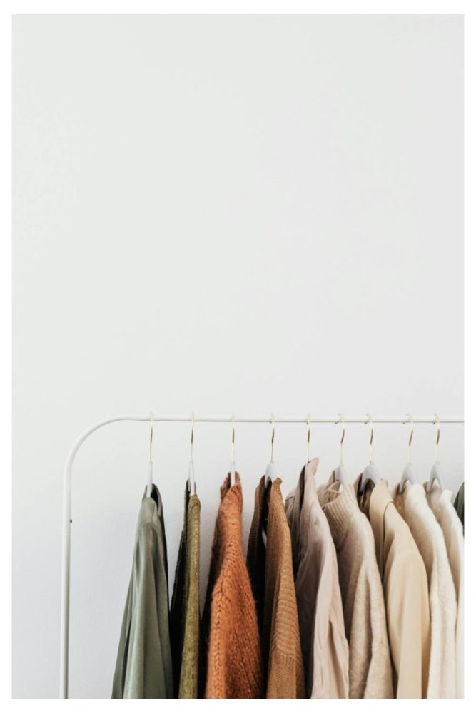 space saving hangers Clever Small Bedroom Organization Ideas