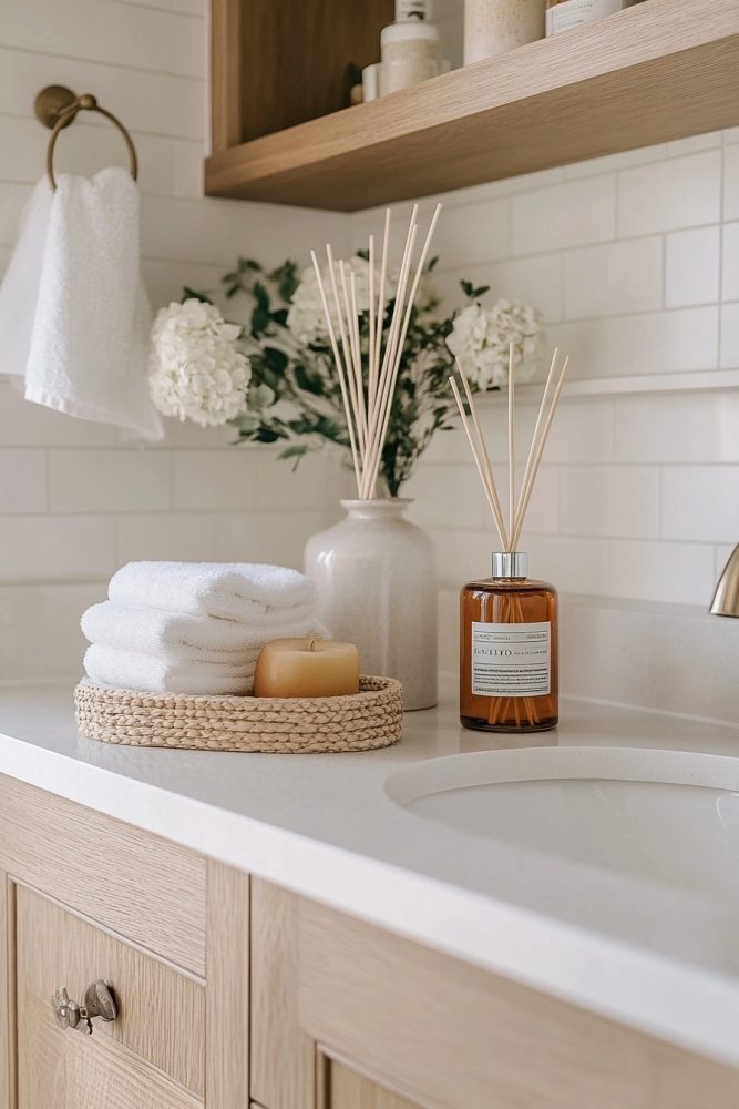 fall bathroom decor ideas diffusers