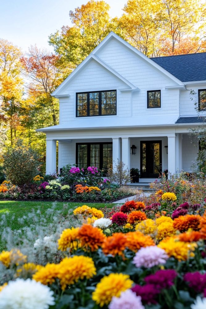 fall flowers Chrysanthemum