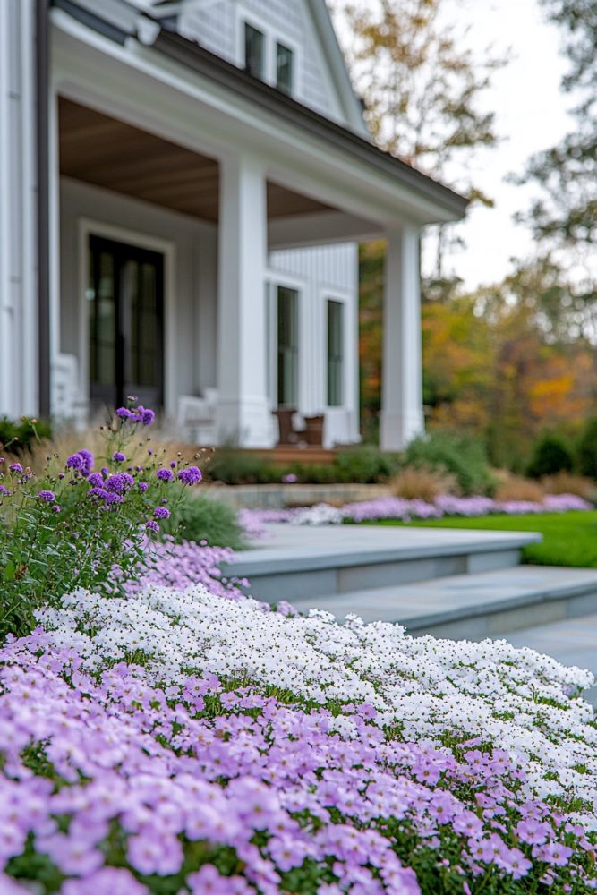 fall flowers alyssum