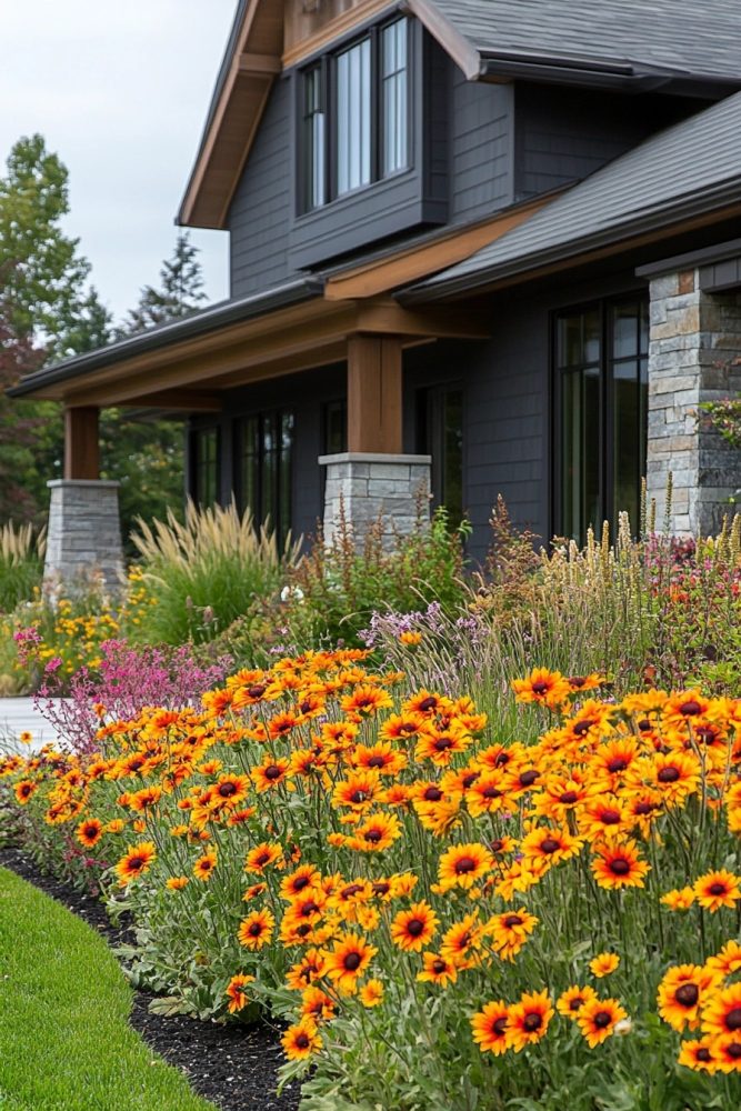 fall flowers gaillardia