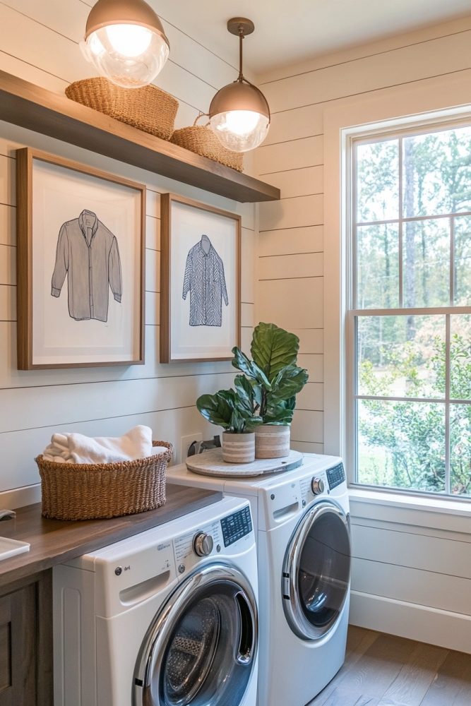laundry room decor ideas art