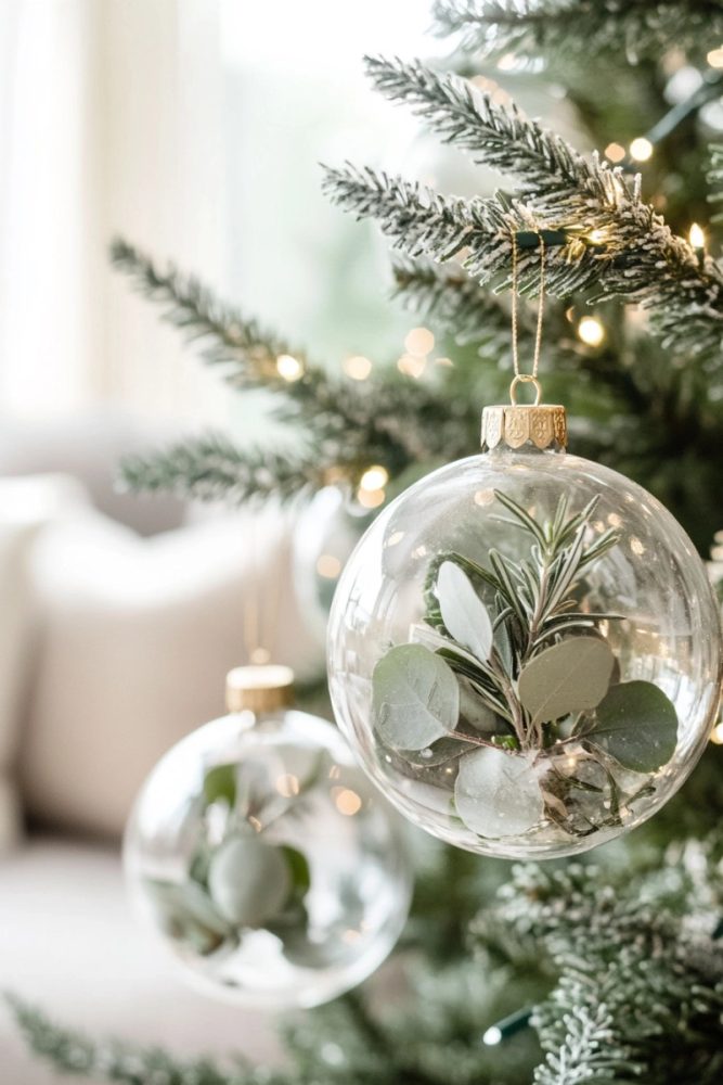 organic modern christmas tree ideas sprigs