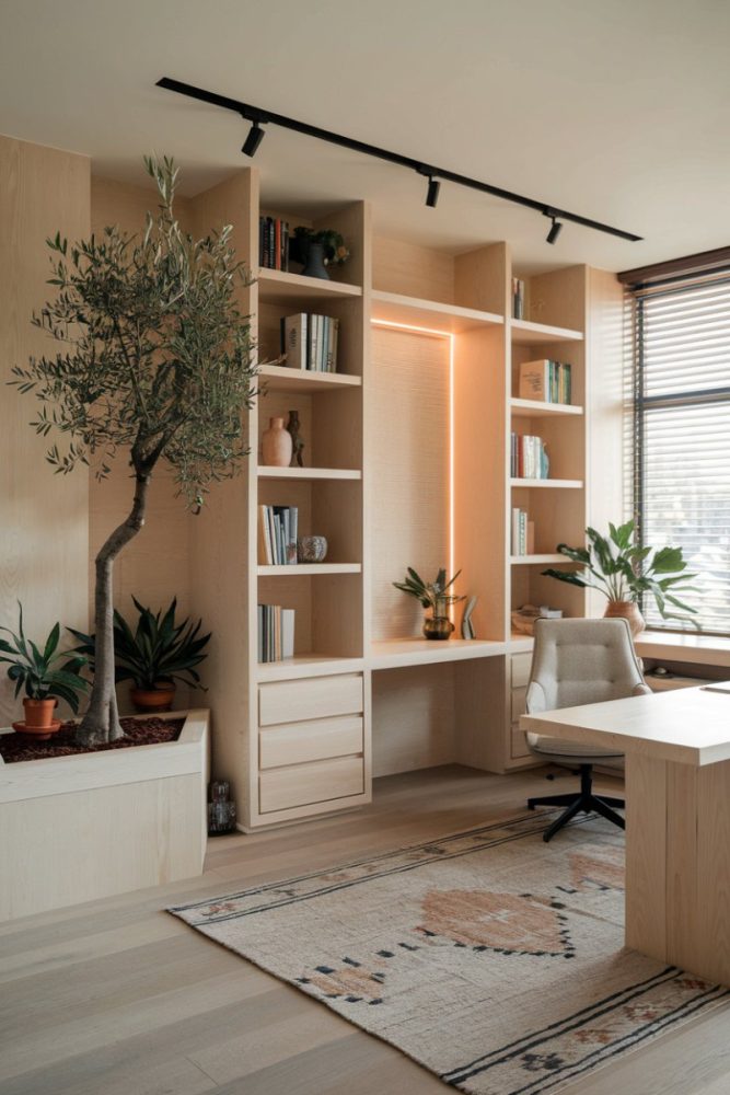 organic modern home office (6)