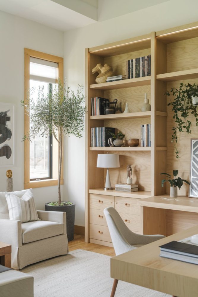 organic modern home office (7)