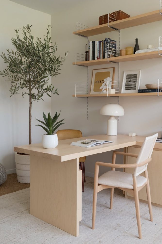 organic modern home office (8)