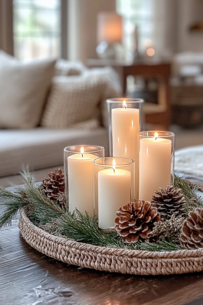 christmas decor for coffee tables (7)