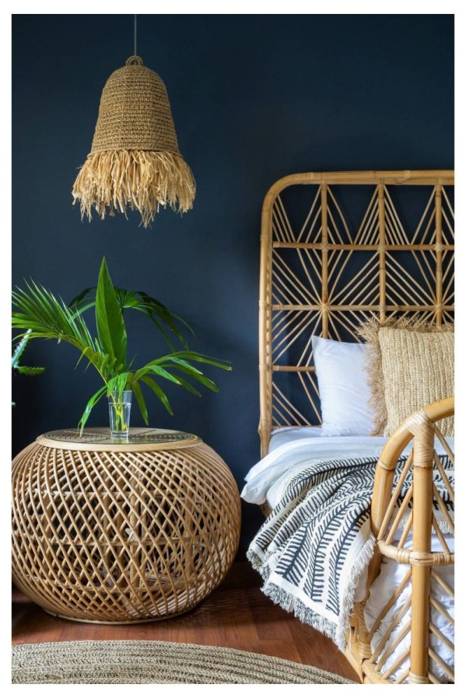 Boho Navy Vibes Gorgeous Navy Blue Bedroom Ideas
