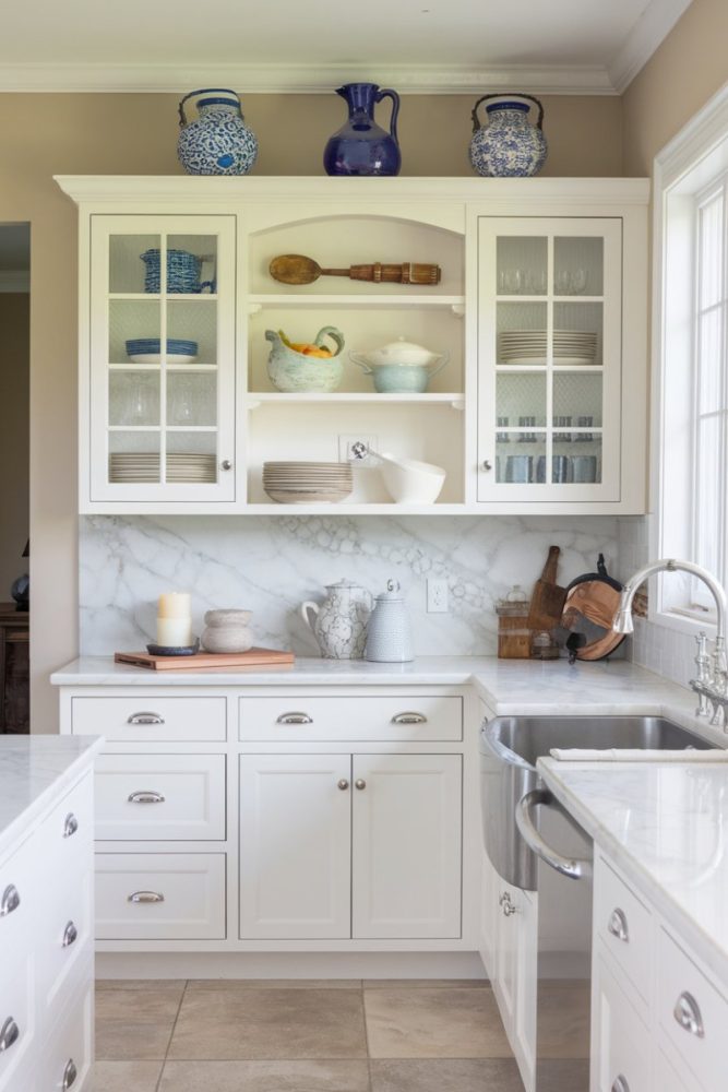 above kitchen cabinet decor personal