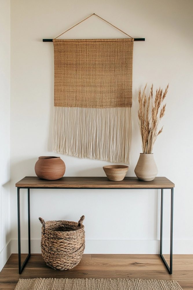 console table decor ideas Artisan Aesthetic