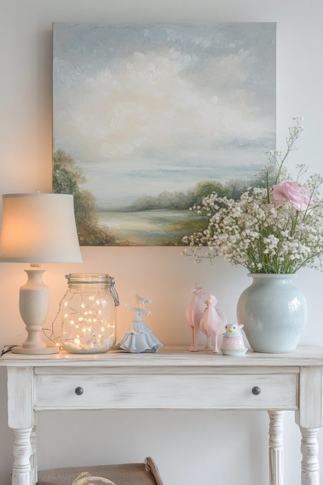 console table decor ideas Whimsical Wonderland