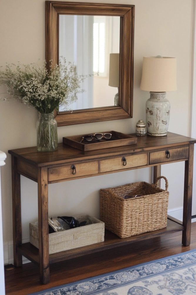 console table decor ideas functional