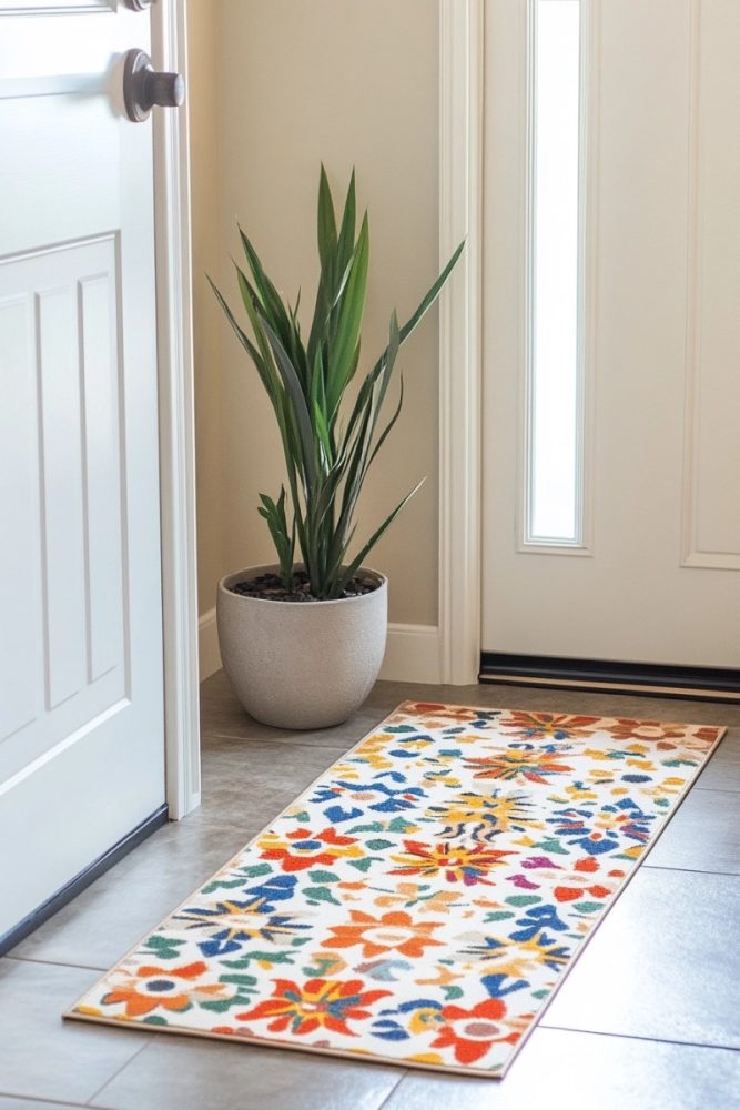 small entryway decor ideas runner