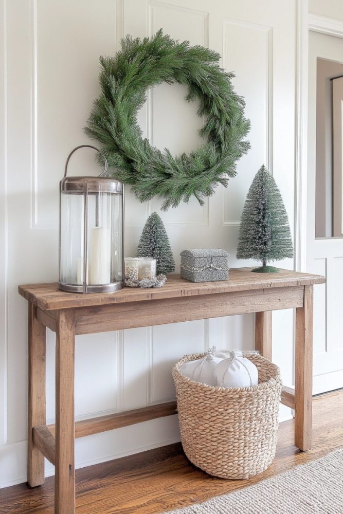 small entryway decor ideas seasonal