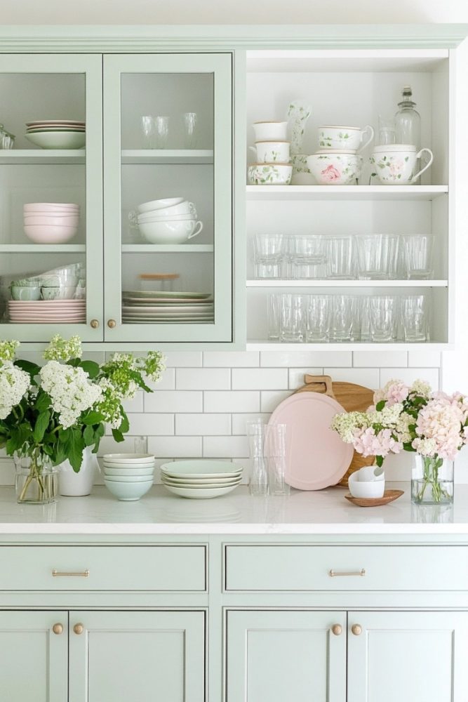 spring kitchen decor pastel2