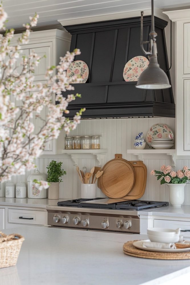 spring kitchen decor plates2