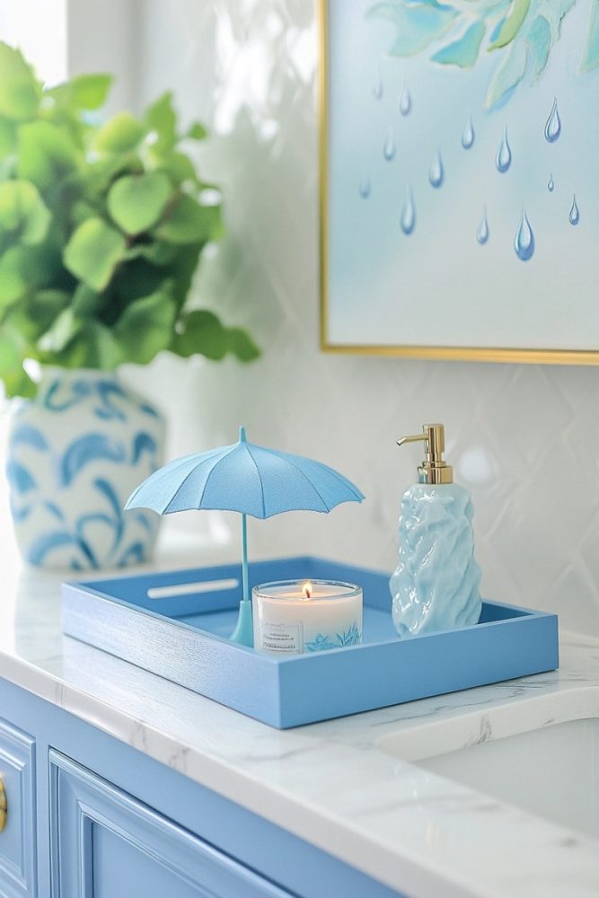 spring tray decor ideas