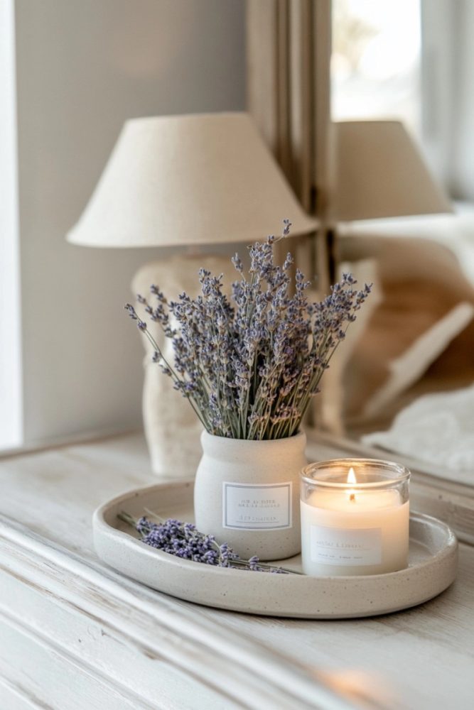 spring tray decor ideas Sweet Lavender