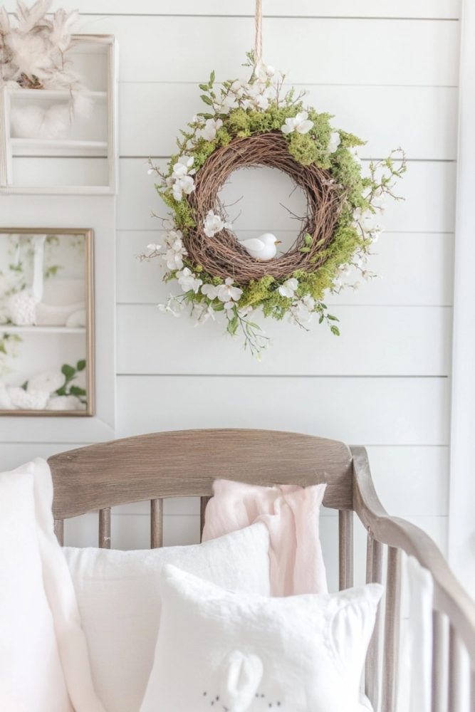 spring wreath ideas Bring Nature Home with a Bird Nest Wreath