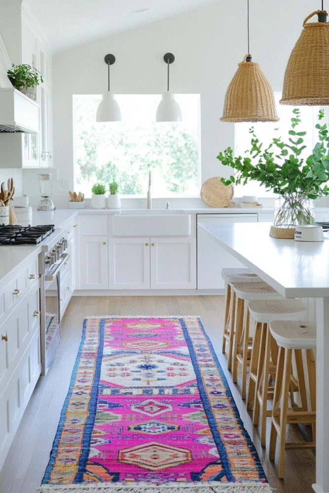 vibrant rug