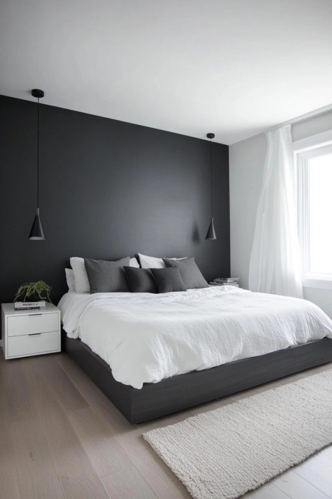 Charcoal Bedroom Decor Charcoal Pendant Lights