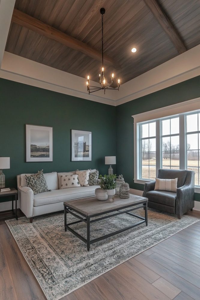 best moody green paint colors (10)