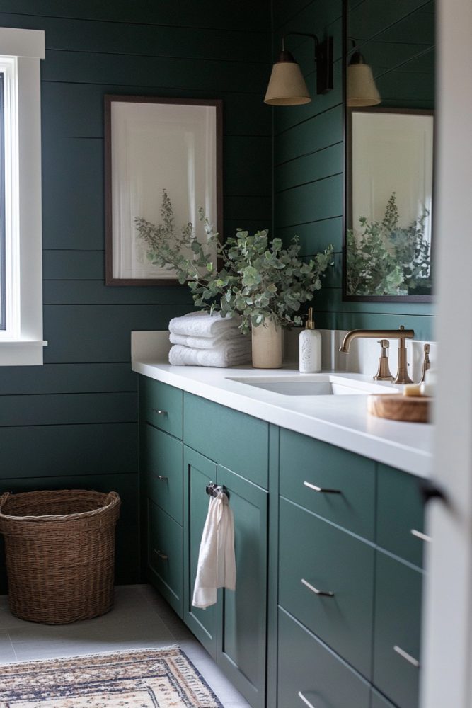 best moody green paint colors (14)