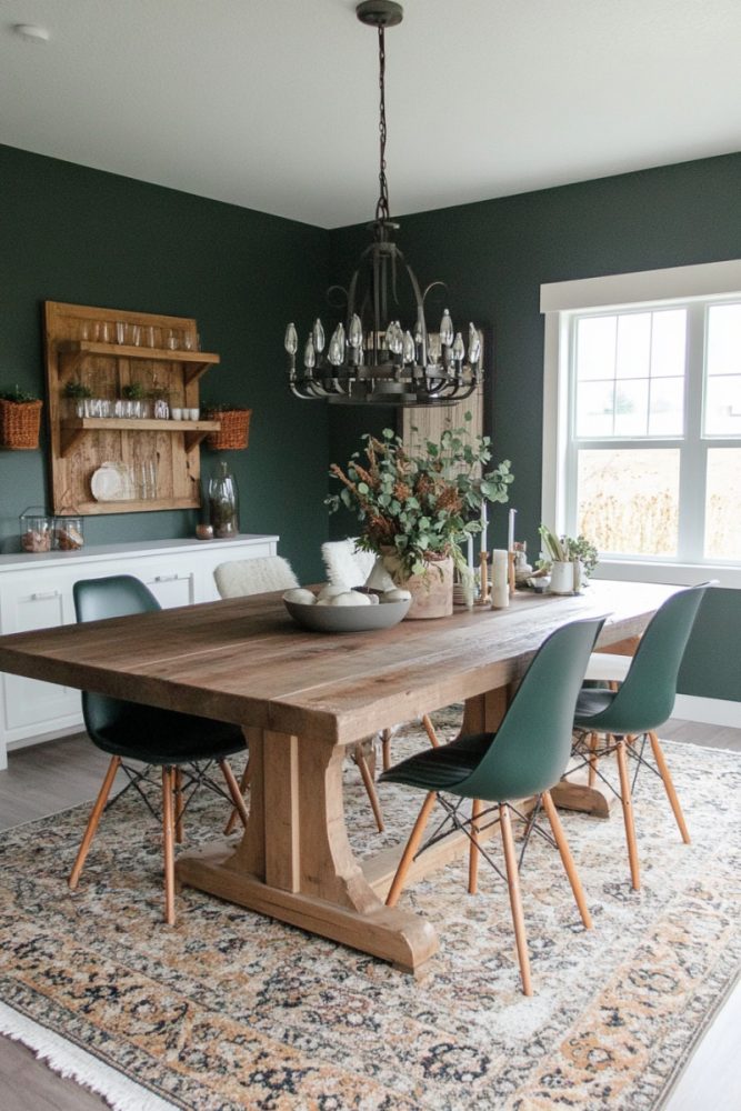 best moody green paint colors (16)