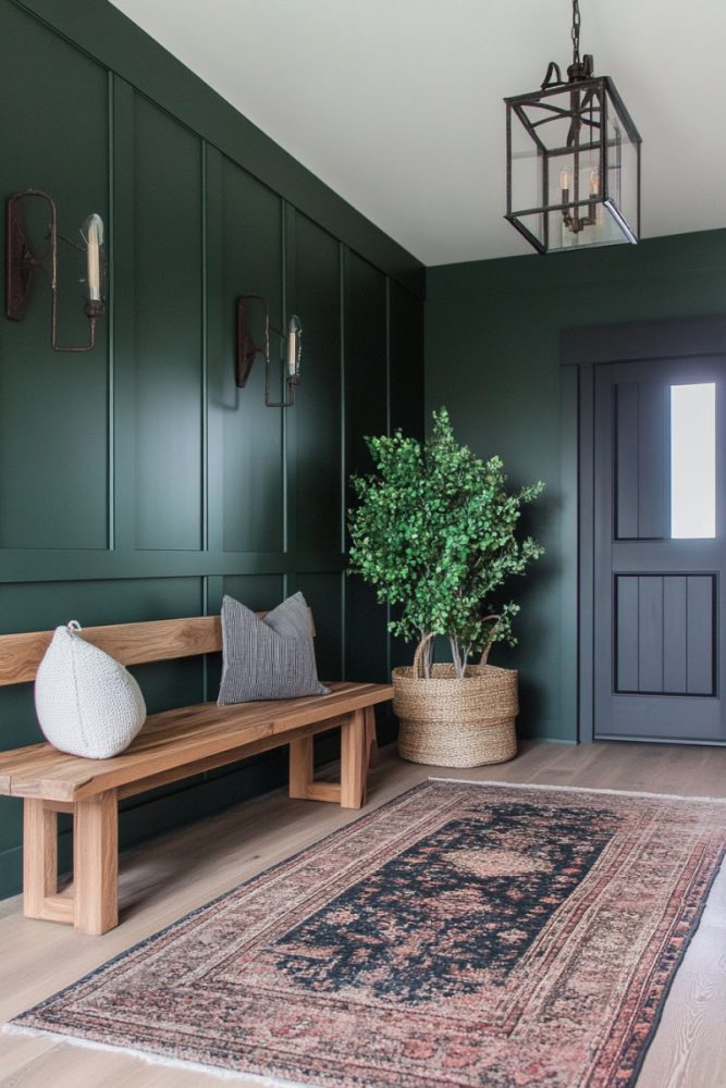 best moody green paint colors (18)