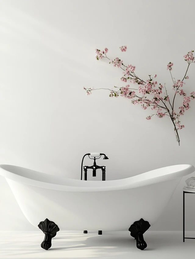 black and white bathroom ideas light fixture