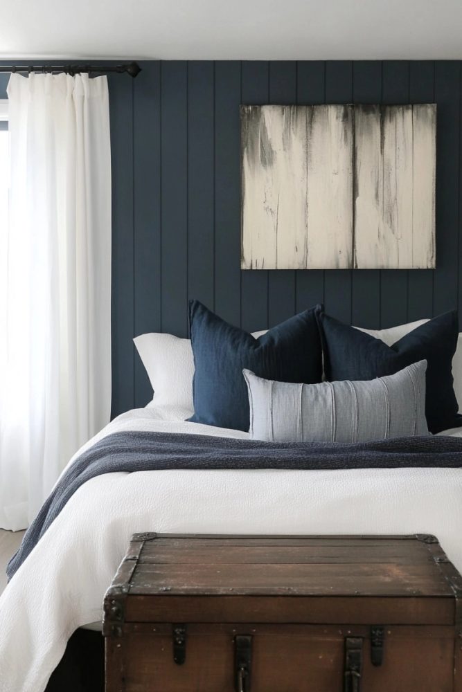 blue bedroom ideas Vintage Indigo Theme