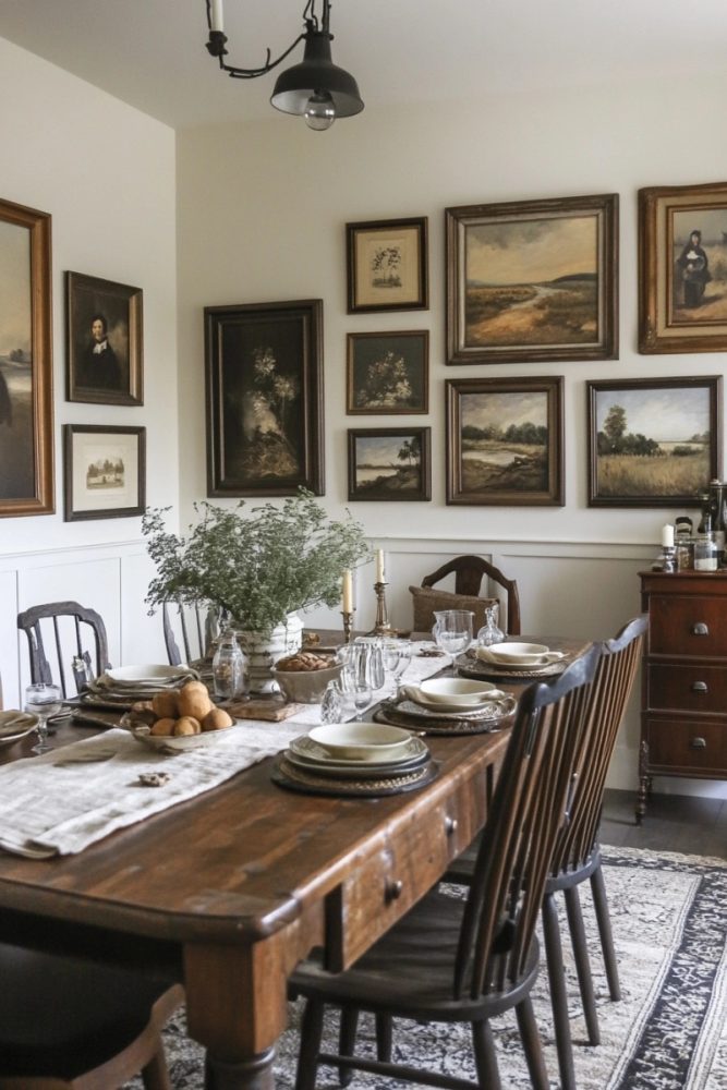 17 Stunning Dining Room Gallery Wall Ideas to Elevate Your Space