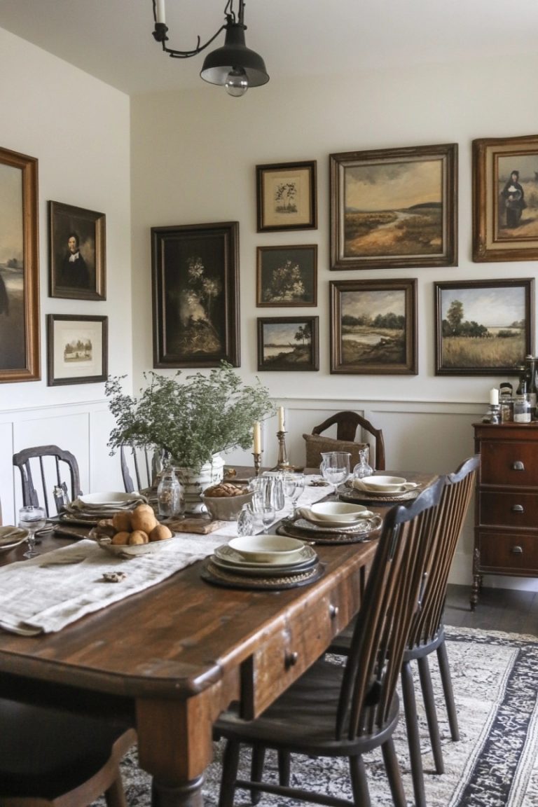 17 Stunning Dining Room Gallery Wall Ideas to Elevate Your Space