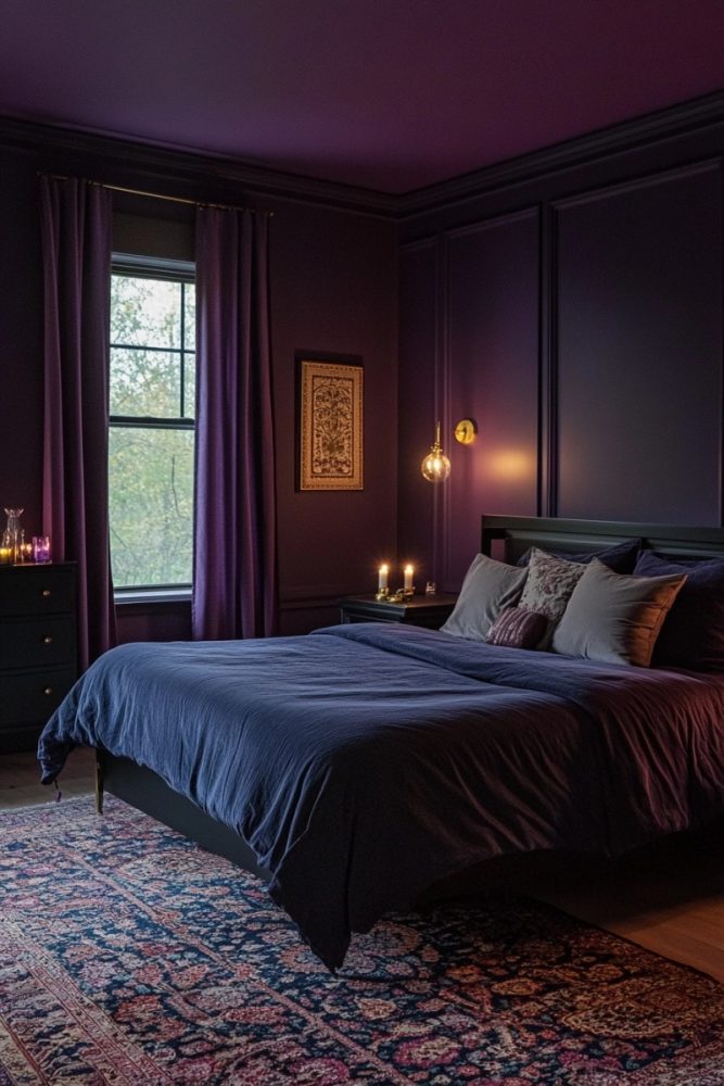 best moody bedroom paint colors 7