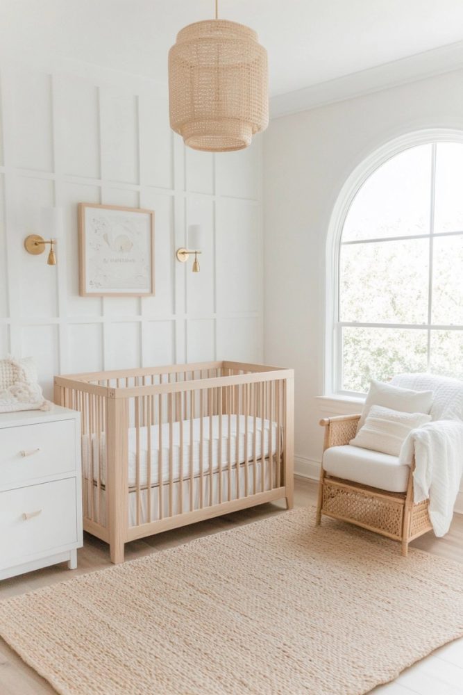 board and batten nursery ideas Soft Neutral Elegance