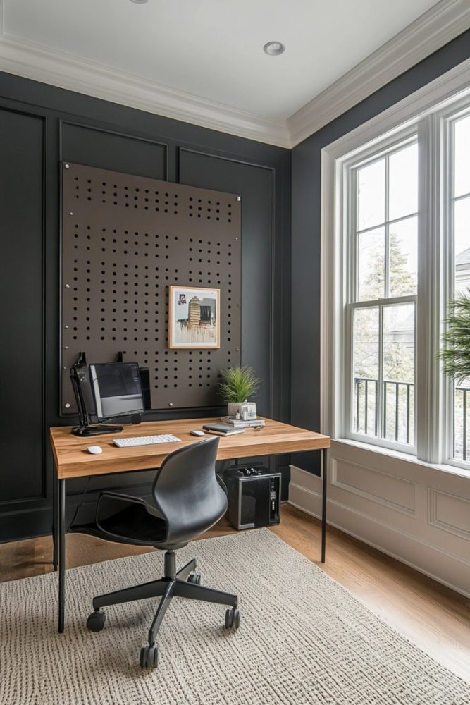 home office accent peg