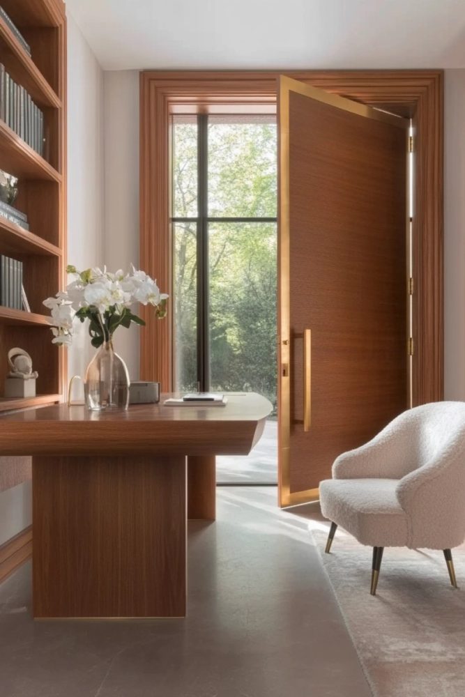 home office door ideas Pivot Door