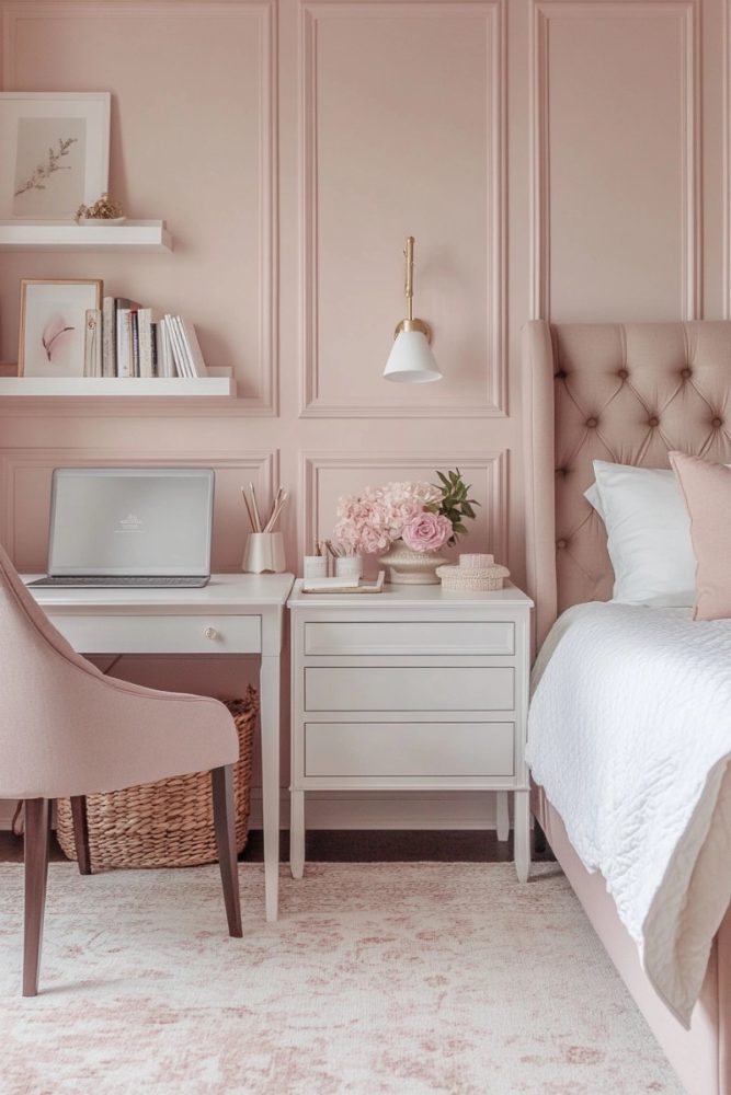 home office in bedroom ideas Under Bed Storage for a Clutter Free Space