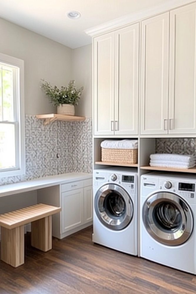 laundry room mudroom ideas folding